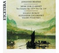 Brahms, J. - Music for Clarinet
