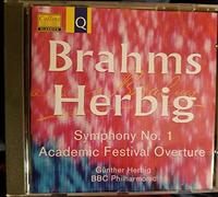 Brahms, J. - Symphony 1/Academic Festival Overture