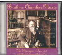 Brahms, Johannes - Brahms - Chamber Works / BUDAPEST STRING QUARTET