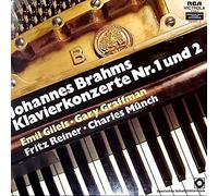 Brahms - Johannes Brahms : Emil Gilels , Gary Graffman , Fritz Reiner , Charles Munch - Klavierkonzerte Nr. 1 Und 2 - RCA Victrola - 29 530-3, Deutscher Schallplattenclub - 29 530-3