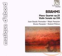 Brahms Johannes - Brahms - Piano Quartet Op. 25 (Pennetier/R. Pasquier/B. Pasquier/Pidoux)