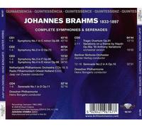 BRAHMS JOHANNES - COMPLETE SYMPHONIES & CONCERTOS - "QUINTESSENCE" (5 CD) NEW CD