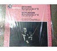 BRAHMS Johannes (Germania); SCHUMANN Robert (Germania) - BRAHMS, Johannes: Symphony nr.3 in F major, op.90 - SCHUMANN, Robert: Symphony nr.4, op.120 ----EMI-Vinyl LP-EMI 2905761-BRAHMS Johannes (Germania); SCHUMANN Robert (Germania)-CANTELLI Guido (dir); Philharmonia Orchestra, London