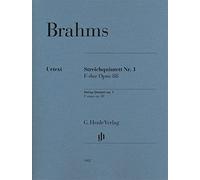 Brahms, Johannes - Streichquintett Nr. 1 F-dur op. 88: Instrumentation: String Quintets
