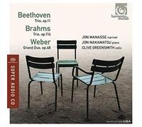 BRAHMS JOHANNES - TRIO PER CLARINETTO VIOLONCEL - cd - J3z