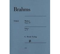 Brahms, Johannes - Waltzes op. 39: Instrumentation: Piano solo