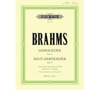 Brahms: Liebeslieder and New Liebeslieder Waltzes (Mixed Voices/Accompaniment) (EP3912): Walzer für 4 Singstimmen und Klavier zu 4 Händen (Edition Peters)