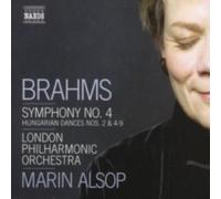 BRAHMS/LPO/ALSOP: SYMPHONY 4: HUNGARIAN DANCES - CD