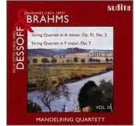 BRAHMS/MANDERLING QUARTET: STRING QUARTET - CD
