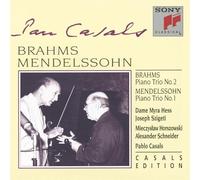 BRAHMS / MENDELSSOHN - PIANO CONCERTO 2 / PIANO CONCE - cd - J3z