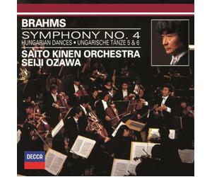 Brahms / Ozawa, Seiji - Brahms: Symphony No.4, Hungarian Dances Nos. 5 & 6 - UHQCD