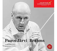 BRAHMS/PAAVO JARVI - Brahms: Symphonies 3 & 4