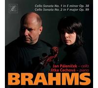 Brahms / Palenicek / Cechova - Cello Sonatas [New CD]