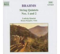 BRAHMS/PASQUIER/LUDWIG QUARTET: STRING QUINTETS 1 & 2 - CD