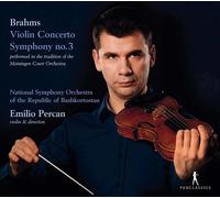 Emilio Percan; National Symphony Orchestra of the Republic of Bashkortostan - Johannes Brahms - Violin Concerto Op. 77/Symphony No. 3