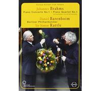Brahms: Piano Concerto No. 1/Piano Quartet No. 1 [DVD] [2005]