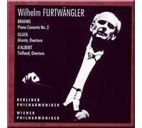 Brahms - Piano Concerto No. 2, Gluck - Alxeste, Overture, d'Albert - Tiefland, Overture - Furtwangler
