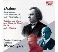 Brahms: Piano Quartet In G Minor, Op. 25, Variations And Fugue On A Theme By Handel, Op. 24