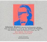 BRAHMS: PIANO QUARTET, OP. 60 / PIANO QUINTET, OP. 34 NEW CD