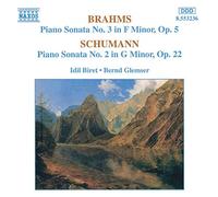 Brahms Johannes - Piano Sonata No. 3/Piano Sonata No. 2 (Biret, Glemser)