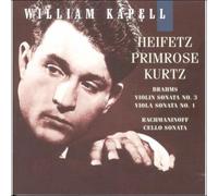 BRAHMS/RACHMANINOFF/HEIFETZ/WILLIAM KAPELL: VOL 7: SONATA 3/SONATA 1/SONATA - CD