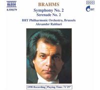 BRAHMS / RAHBARI / B - SYMPHONY 2 / SERENADE 2 - CD - K3z