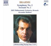 BRAHMS / RAHBARI / B - SYMPHONY 2 / SERENADE 2 - CD - M3z