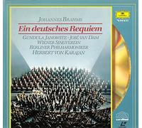 Brahms - Requiem Tedesco - G.Janowitz - J.van Dam - Berliner Philharmoniker dir Herbert von Karajan