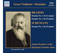 Brahms / Schumann – Violin Sonatas – CD – NAXOS
