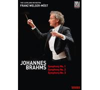 BRAHMS - SINFONIA N.1 OP.68, N.2 OP.73, N.3 OP.90 NEW DVD