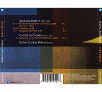 Guher and Suher Pekinel – Johannes Brahms: Sonata for Two Pianos / Variations – CD – Warner Music