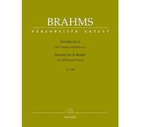 BRAHMS - Sonata Op.100 en La Mayor para Violin y Piano (Urtext) (Brown/Da Costa)