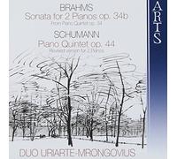 Brahms: Sonata op. 34b, Schumann: Piano Quintet op. 44 (arr for 2 pianos)