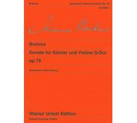 BRAHMS - Sonata Op. 78 en Sol Mayor para Violin y Piano (Urtext) (Kehr/Demus)