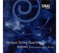 Brahms – String Quartets, Op. 51 Nos 1 & 2 – Simax Online