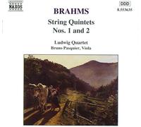 Pasquier:Ludwig 4Tet - BRAHMS: String Quintets Nos. 1 and 2