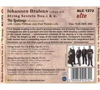 BRAHMS: STRING SEXTETS NOS. 1 & 2 NEW CD