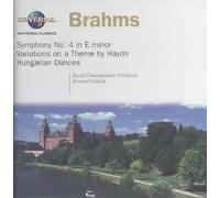 Brahms:sym. 4 Haydn Variations Hungar - Concertgebouw Royal Compact Disc