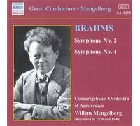 BRAHMS: Symphonies Nos. 2 and 4