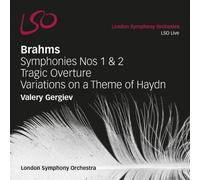 Brahms: Symphonies Nos.1 & 2 by London Symphony Orchestra, Valery Gergiev Hybrid SACD - DSD, Import edition (2013) Audio CD