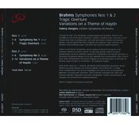 BRAHMS: SYMPHONIES NOS. 1 & 2; TRAGIC OVERTURE; VARIATIONS ON A THEME OF HAYDN N