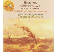 Munch / BSO - Brahms: Symphony No. 2 & Tragic Overture / Schumann: Genoveva Overture - CD - RCA
