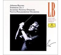 Brahms: Symphony No 1, Academic Overture / Bernstein by unknown (1990-07-24)