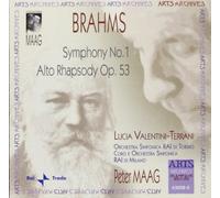 Brahms: Symphony No. 1; Alto Rhapsody Op. 53
