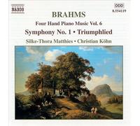 BRAHMS: SYMPHONY NO. 1; TRIUMPHLIED NEW CD