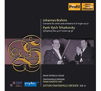 Brahms/Tchaikovsky - Concerto For Violin And Orchrestra/Symphony No. 4 (Oistrakh)