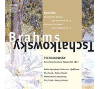 BRAHMS-TSCHAIKOWSKY Konzert Fur Klavier and Orchester No. 1 (CD) Album
