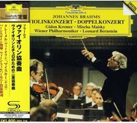 Brahms: Violin Concerto.double Concerto: Kremer(Vn)Maisky(Vc)Bernstein / Vpo