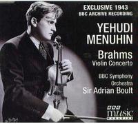 Brahms Violin Concerto in D, Op. 77 & Bach Solo Partita no. 3 in E