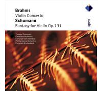 BRAHMS: VIOLIN CONCERTO; SCHUMANN: FANTASY FOR VIOLIN OP.131 NEW CD